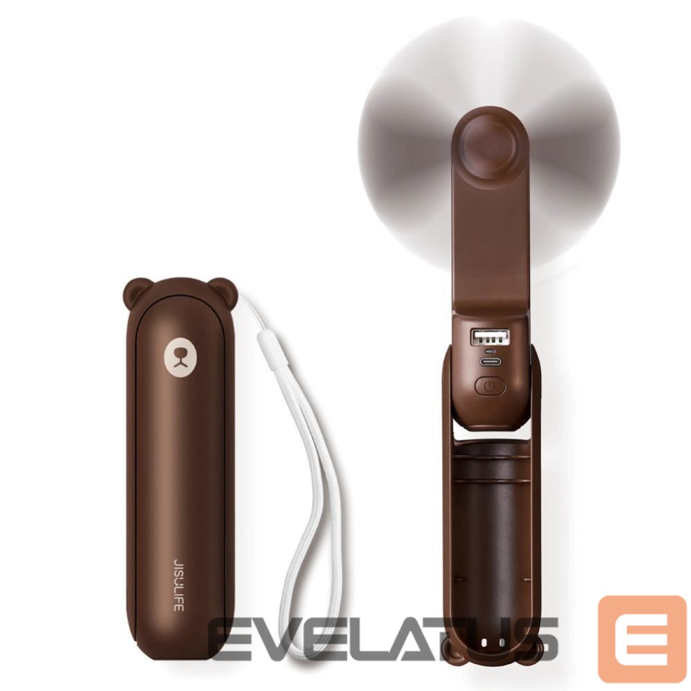Muud kaubad Jisulife JisuLife Handheld Fan 8 Brown.