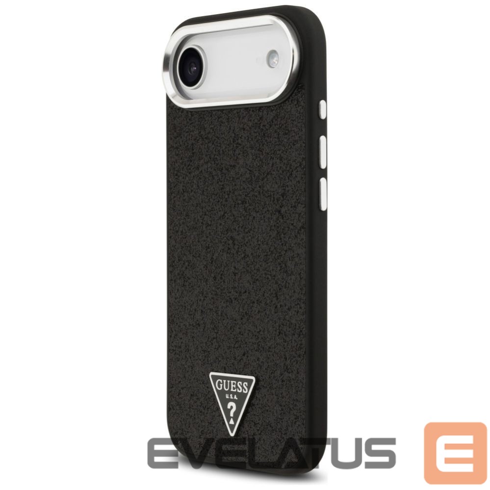 Muud kaubad Guess Guess Glitter Triangle Logo MagSafe Case for iPhone 17 Air - Black