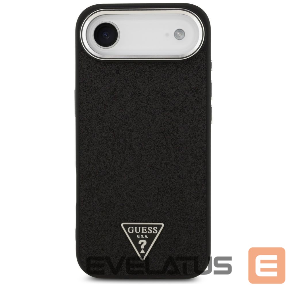 Muud kaubad Guess Guess Glitter Triangle Logo MagSafe Case for iPhone 17 Air - Black
