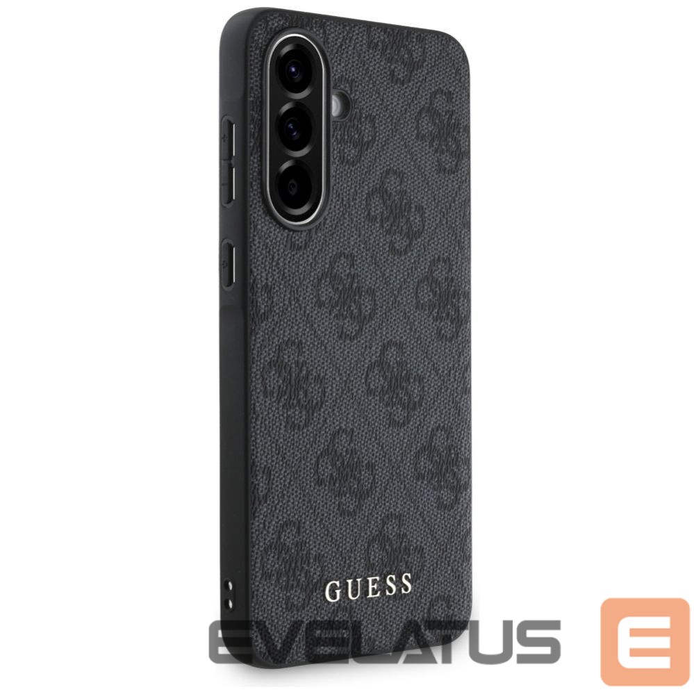 Muud kaubad Guess Guess 4G Metal Gold Logo Case for Samsung Galaxy A56 - Black