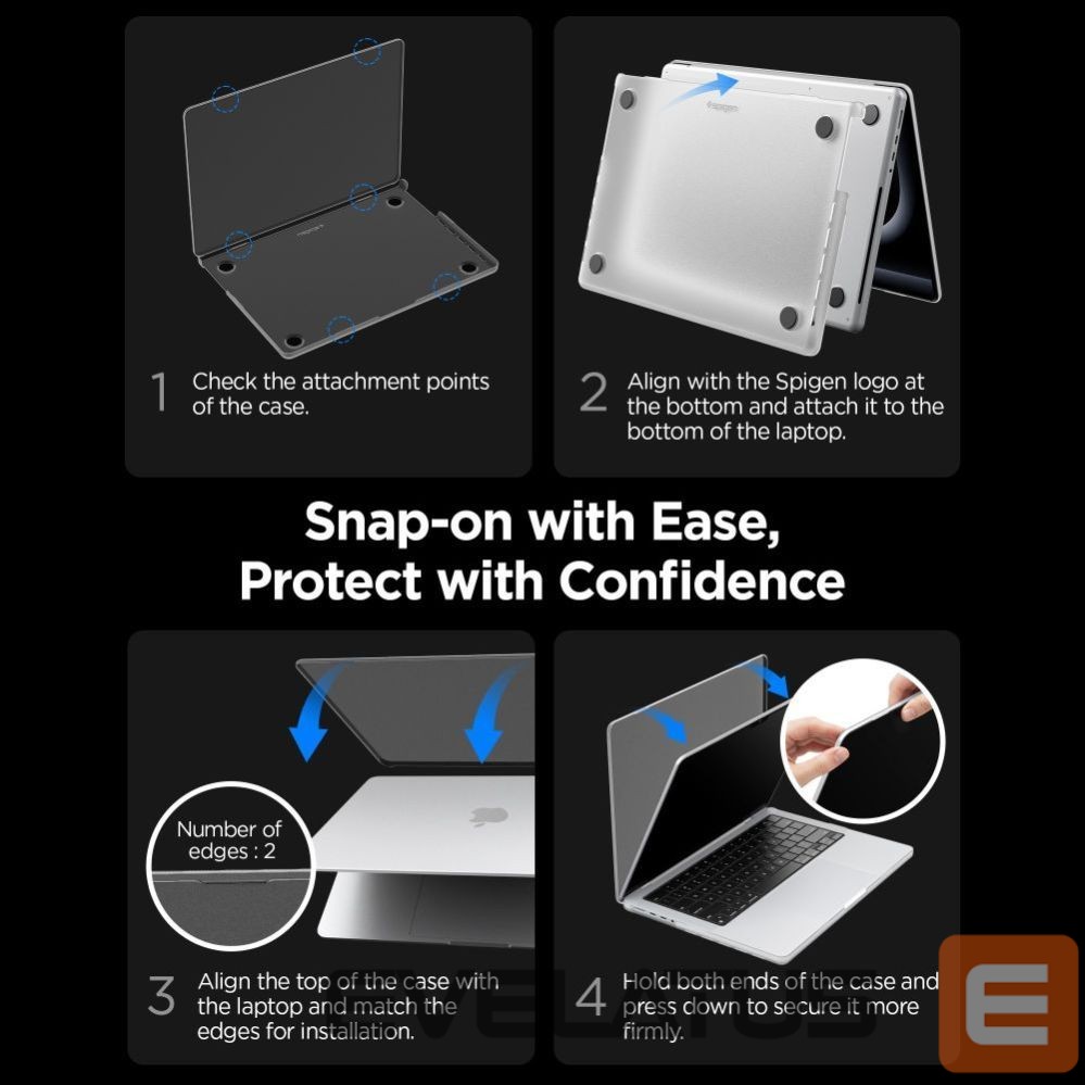Muud kaubad Spigen Tech-Protect FlexAir Hybrid MagSafe Case for Motorola Edge 70 5G - Clear