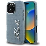 Muud kaubad Karl Lagerfeld  Karl Lagerfeld FW Jeans Signature Logo iPhone 16 Pro Case - Blue 