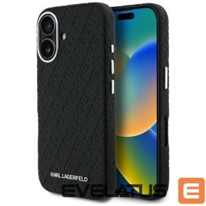 Muud kaubad Karl Lagerfeld  Karl Lagerfeld FW Stamped Karl MagSafe iPhone 16 Case - Black 