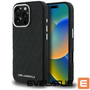 Muud kaubad Karl Lagerfeld  Karl Lagerfeld FW Stamped Karl MagSafe Case for iPhone 16 Pro - Black 