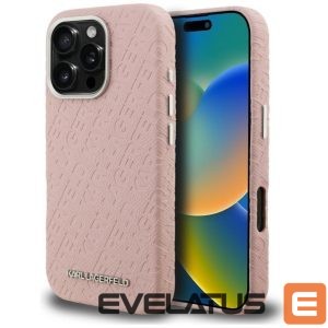 Muud kaubad Karl Lagerfeld  Karl Lagerfeld FW Stamped Karl MagSafe Case for iPhone 16 Pro - Pink 