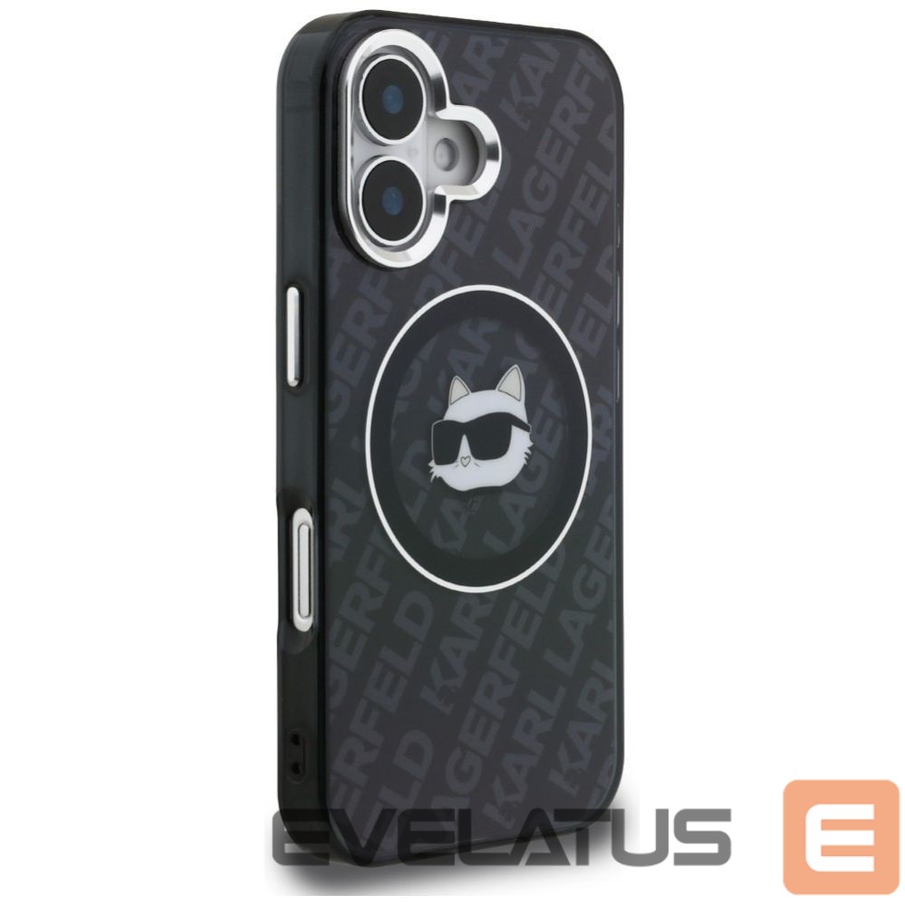 Muud kaubad Karl Lagerfeld Karl Lagerfeld IML Choupette Head Logo MagSafe Case for iPhone 16 - Black
