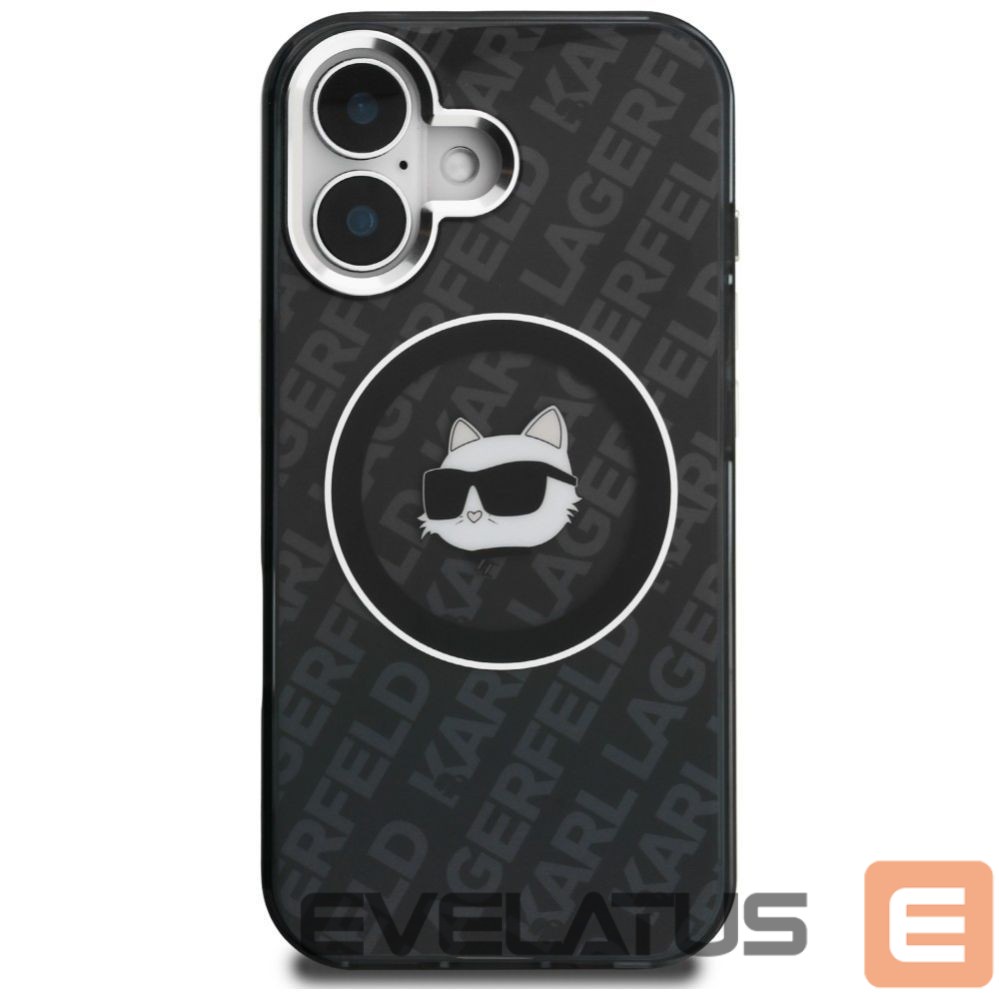 Muud kaubad Karl Lagerfeld Karl Lagerfeld IML Choupette Head Logo MagSafe Case for iPhone 16 - Black