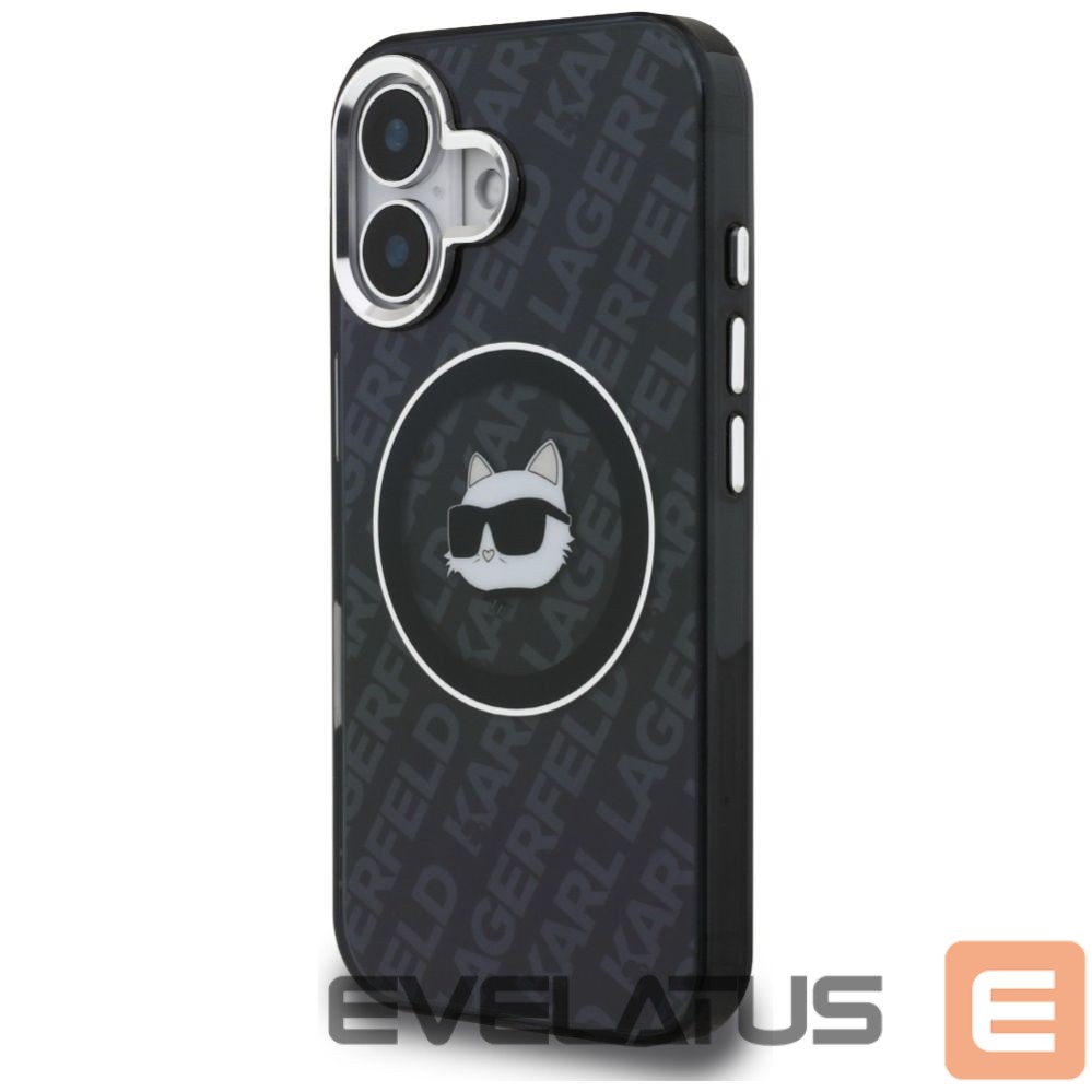 Muud kaubad Karl Lagerfeld Karl Lagerfeld IML Choupette Head Logo MagSafe Case for iPhone 16 - Black