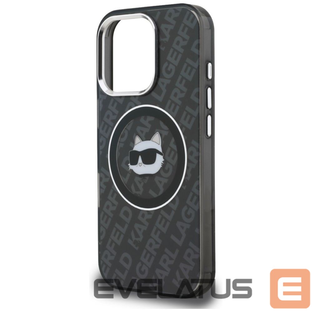 Muud kaubad Karl Lagerfeld Karl Lagerfeld IML Choupette Head Logo MagSafe Case for iPhone 16 Pro - Black