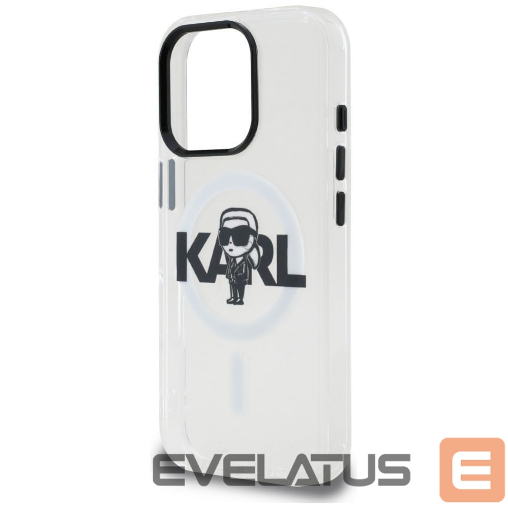 Muud kaubad Karl Lagerfeld Karl Lagerfeld IML Karl Sketch Logo MagSafe Case for iPhone 16 Pro Max - Clear