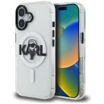 Muud kaubad Karl Lagerfeld  Karl Lagerfeld IML Karl Sketch Logo MagSafe Case for iPhone 16 - Clear 