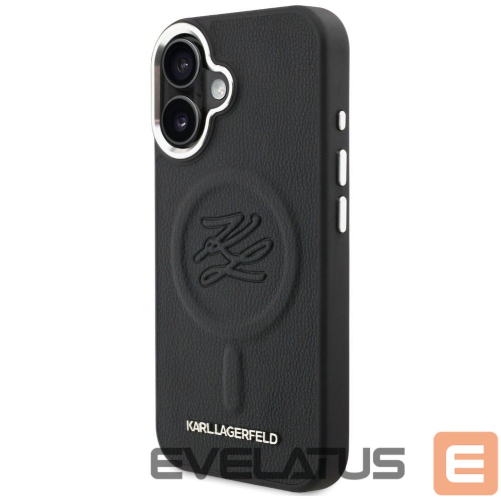 Muud kaubad Karl Lagerfeld Karl Lagerfeld Initial & Metal Logo MagSafe Case for iPhone 16 - Black