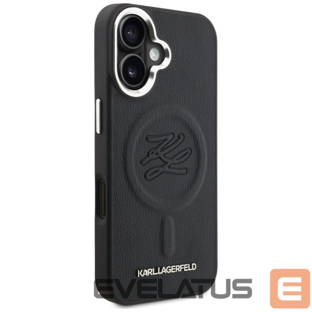 Muud kaubad Karl Lagerfeld Karl Lagerfeld Initial & Metal Logo MagSafe Case for iPhone 16 - Black