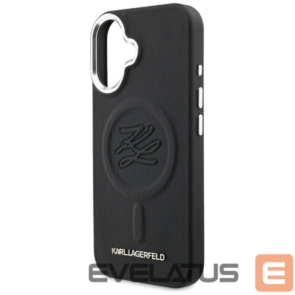 Muud kaubad Karl Lagerfeld Karl Lagerfeld Initial & Metal Logo MagSafe Case for iPhone 16 - Black