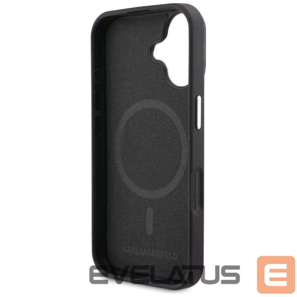Muud kaubad Karl Lagerfeld Karl Lagerfeld Initial & Metal Logo MagSafe Case for iPhone 16 - Black