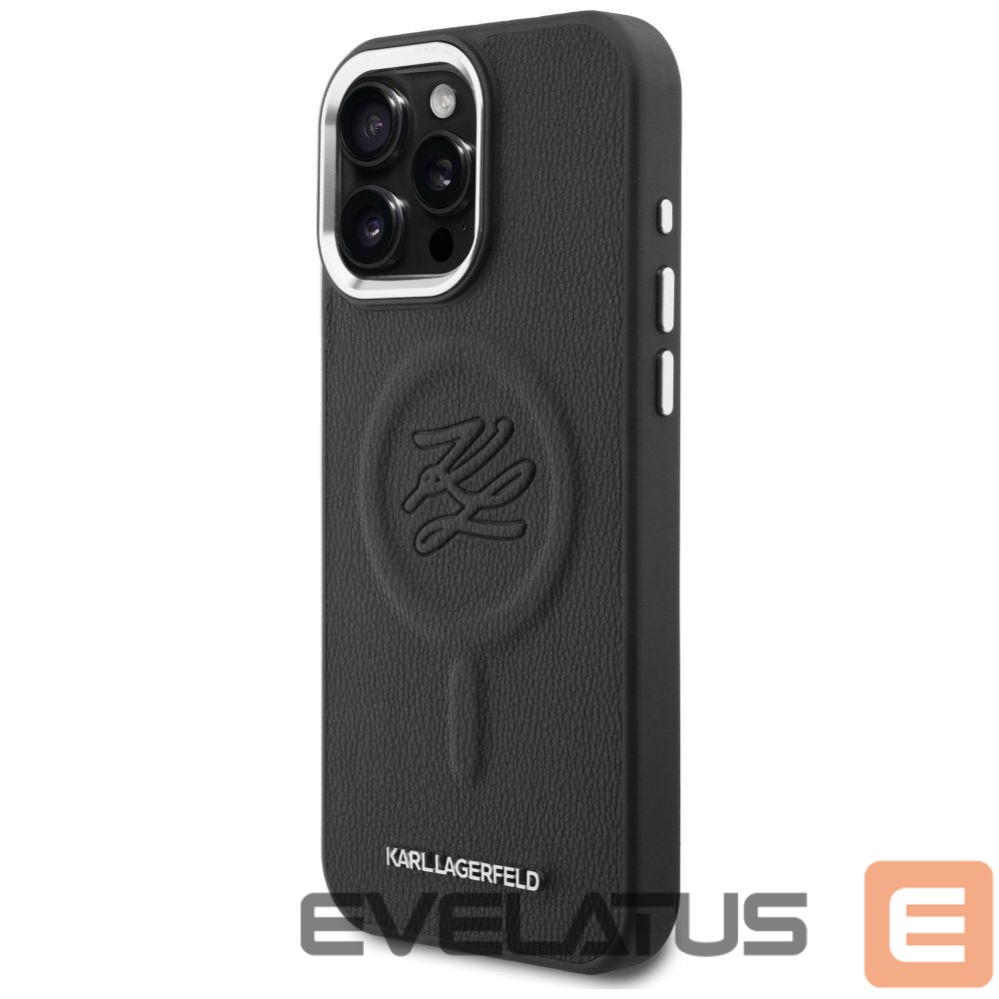 Muud kaubad Karl Lagerfeld Karl Lagerfeld Embossed Ring Initials MagSafe Case for Samsung Galaxy S26 - Black