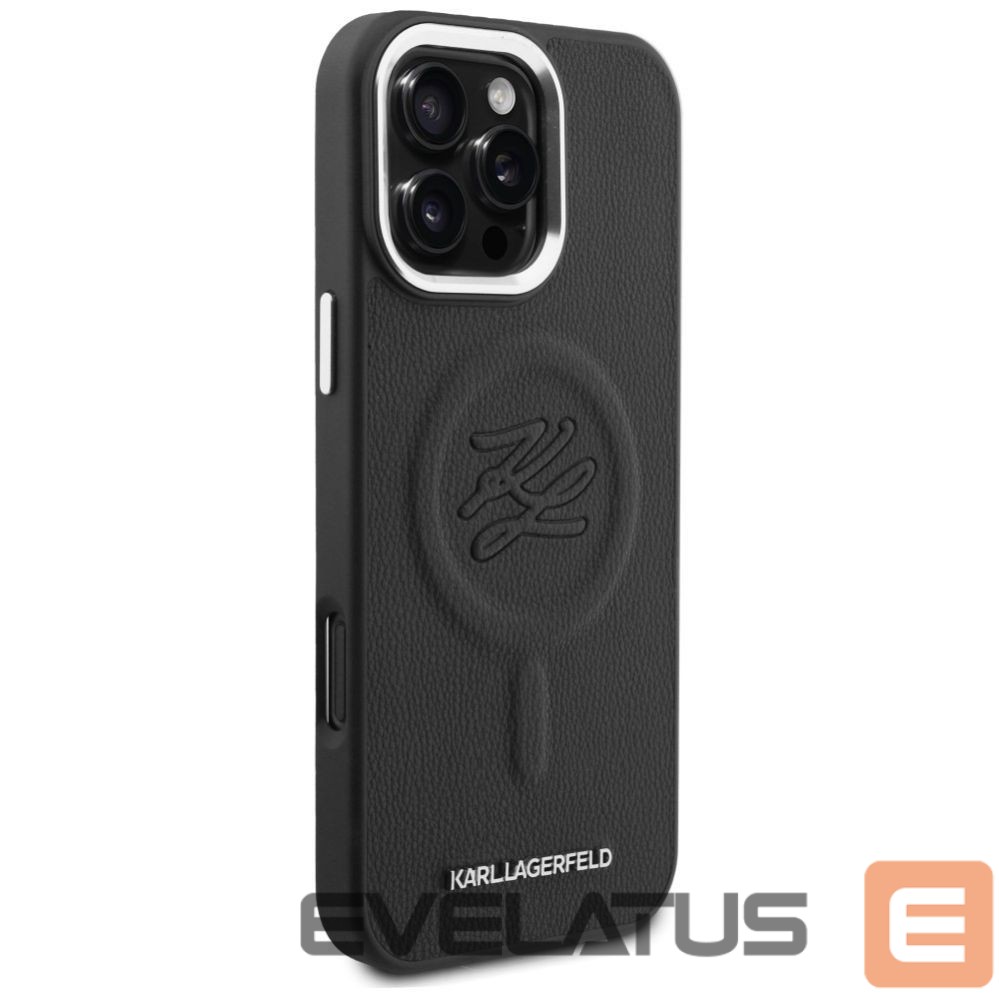 Muud kaubad Karl Lagerfeld Karl Lagerfeld Embossed Ring Initials MagSafe Case for Samsung Galaxy S26 - Black