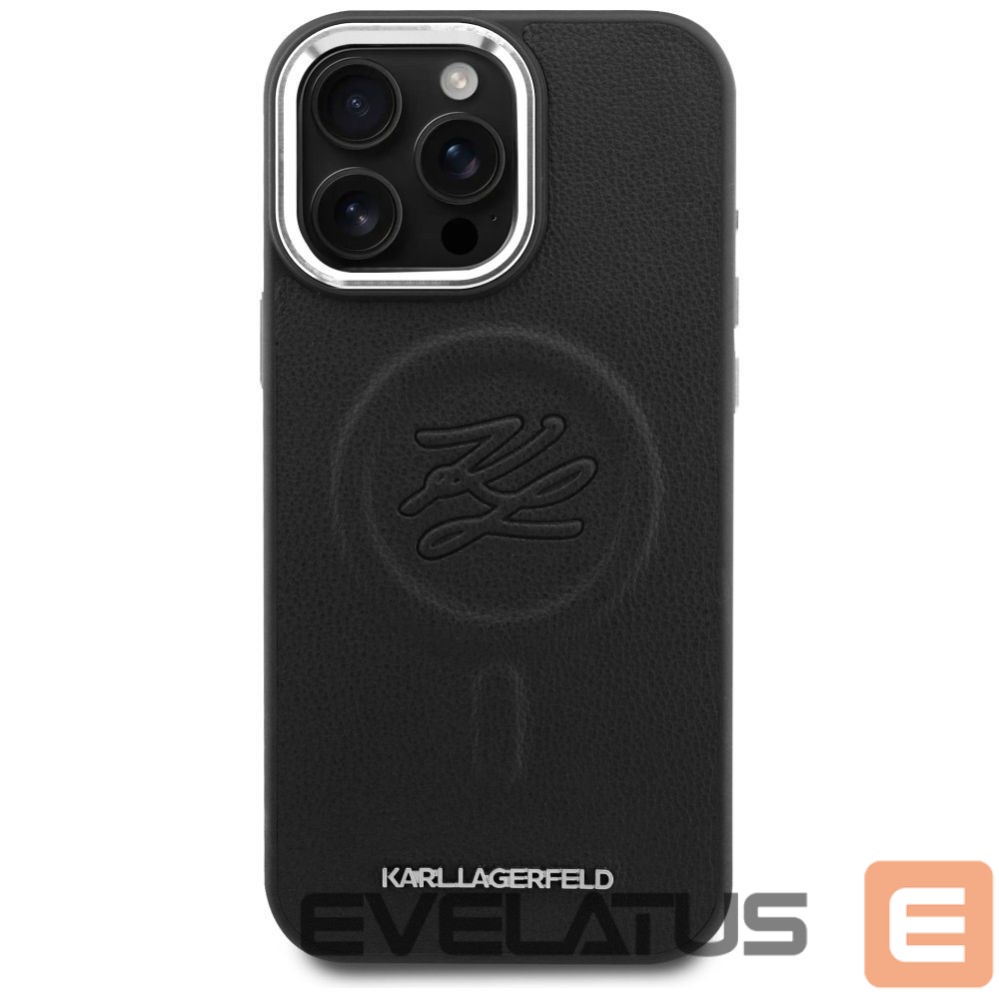 Muud kaubad Karl Lagerfeld Karl Lagerfeld Embossed Ring Initials MagSafe Case for Samsung Galaxy S26 - Black
