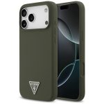 Muud kaubad Guess  Guess Silicone Triangle Logo MagSafe Case for iPhone 17 Pro Max - Green 