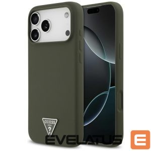Muud kaubad Guess  Guess Silicone Triangle Logo MagSafe Case for iPhone 17 Pro Max - Green 