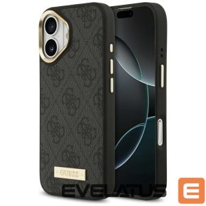 Muud kaubad Guess  Guess 4G Logo Plate MagSafe case for iPhone 17 - black 