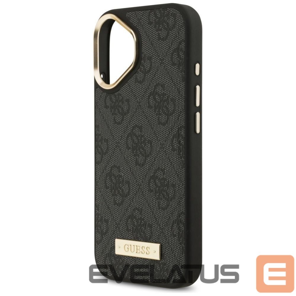 Muud kaubad Guess Guess 4G Logo Plate MagSafe case for iPhone 17 - black