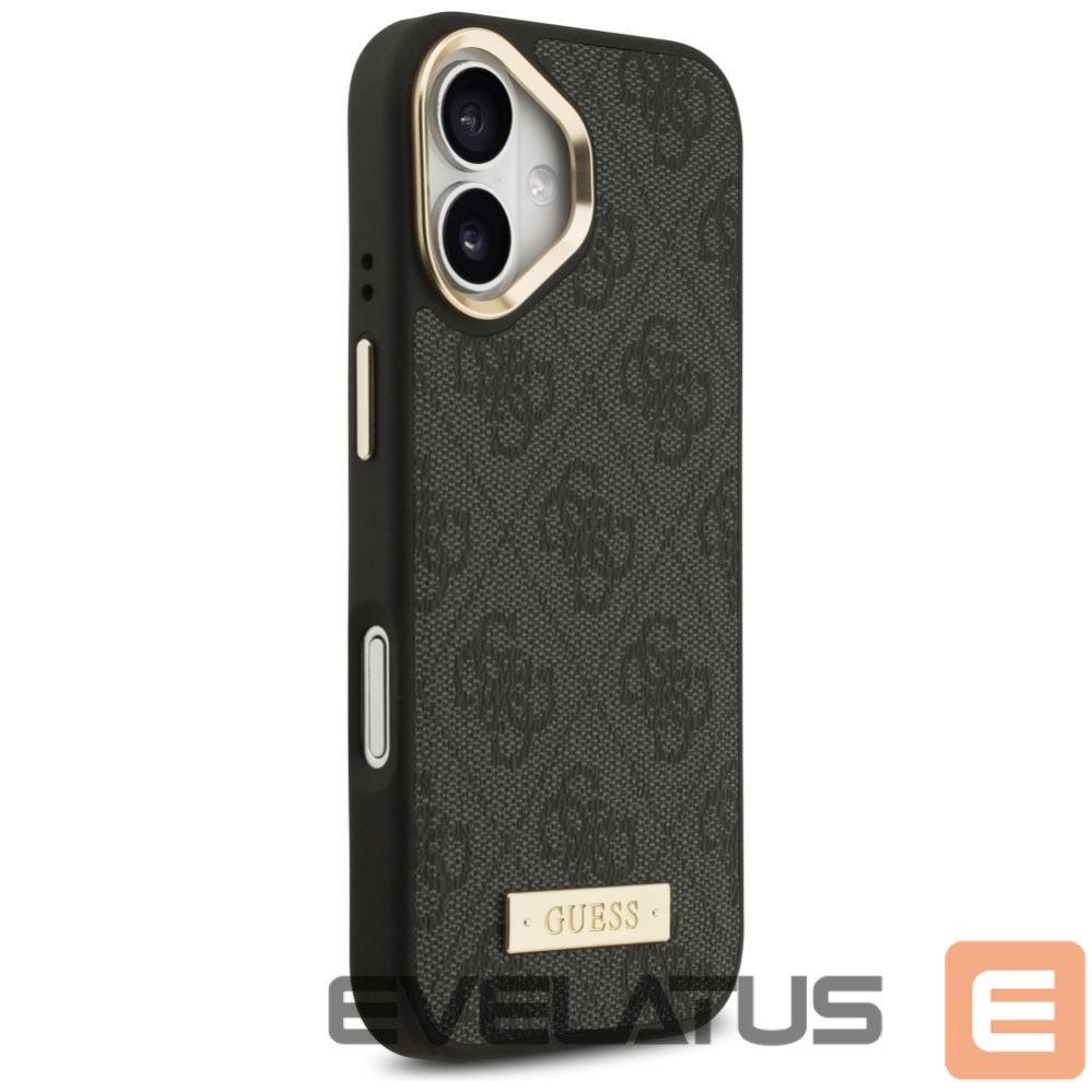 Muud kaubad Guess Guess 4G Logo Plate MagSafe case for iPhone 17 - black