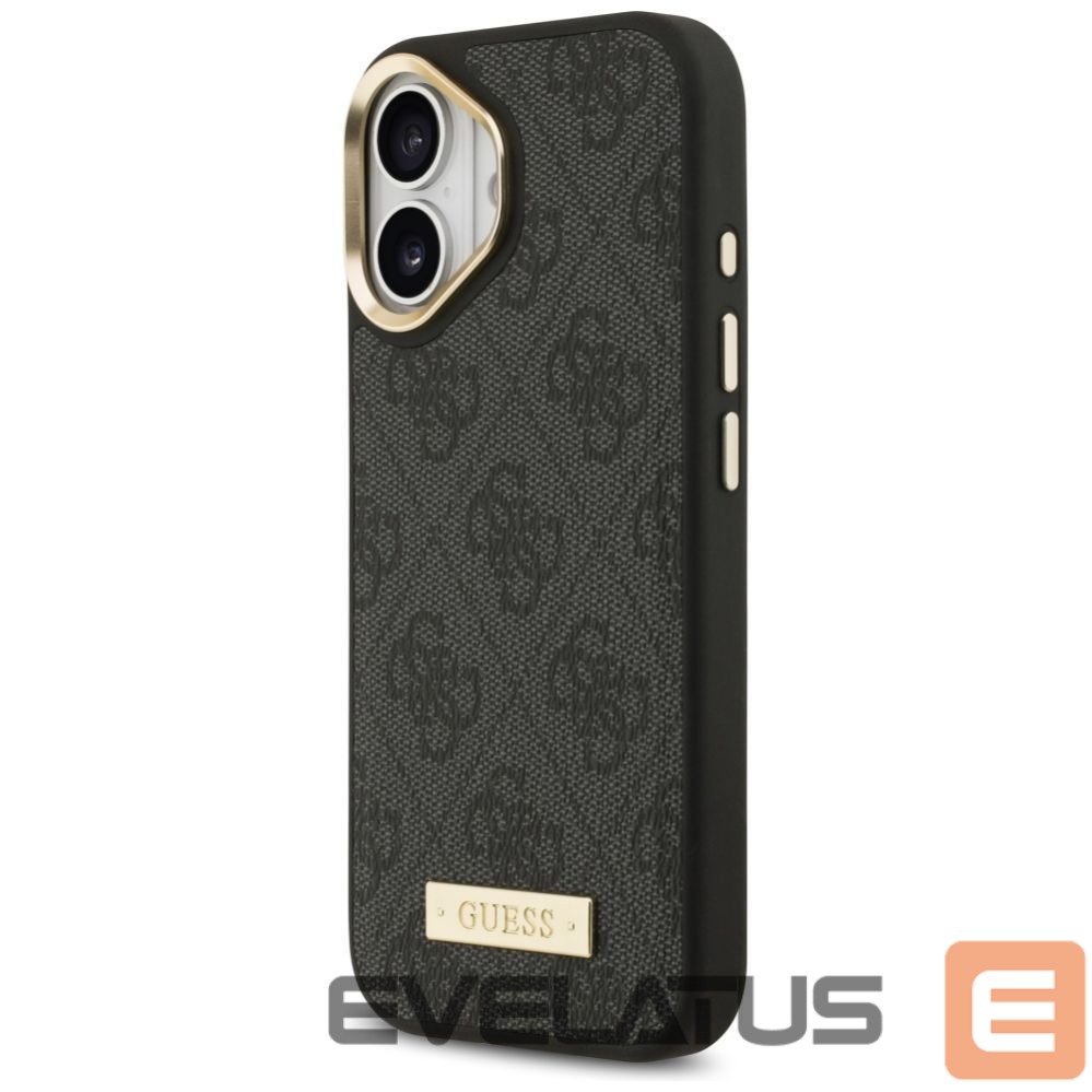 Muud kaubad Guess Guess 4G Logo Plate MagSafe case for iPhone 17 - black