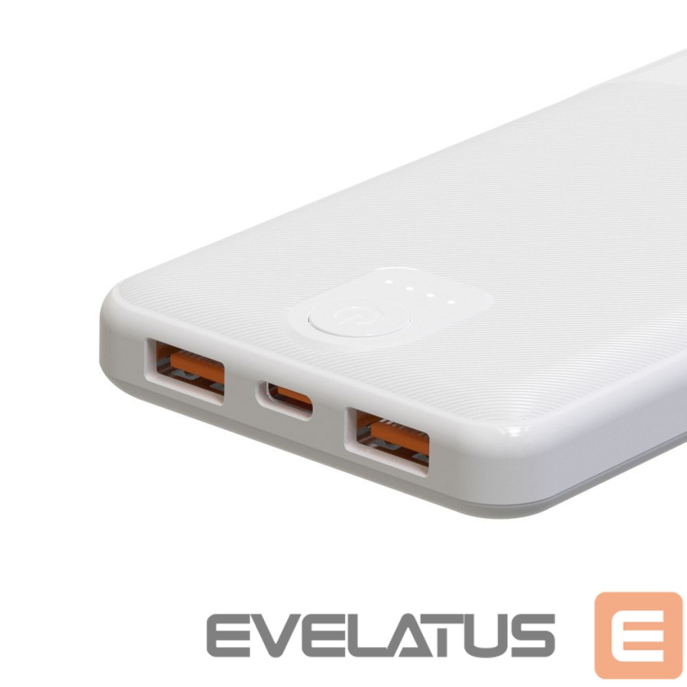 Muud kaubad Wozinsky Powerbank Wozinsky Wpower WPBBK-3 10000 mAh 10W 2x USB-A 2A - white