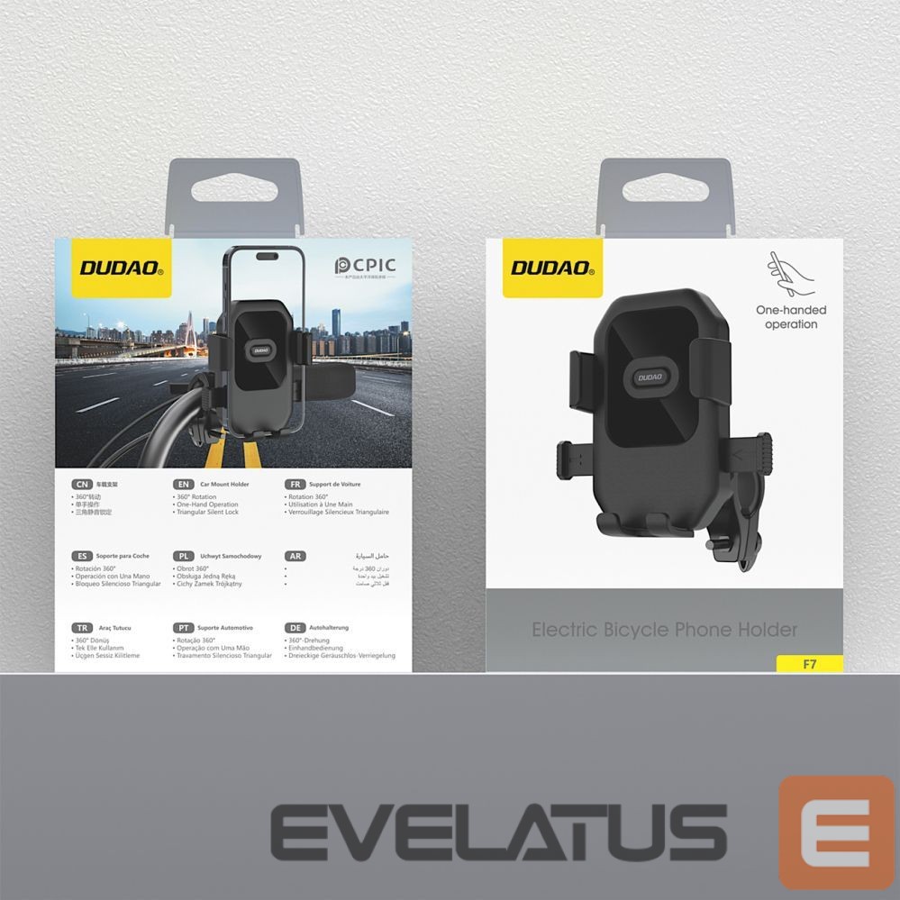 Muud kaubad Dudao Dudao F7 holder for bike, motorcycle, scooter - black
