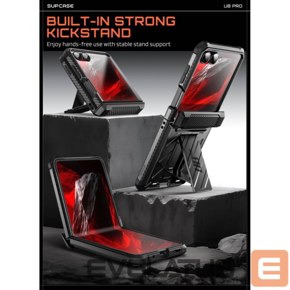 Muud kaubad Supcase Supcase Unicorn Beetle Pro Case for Samsung Galaxy Z Flip 8 - Black