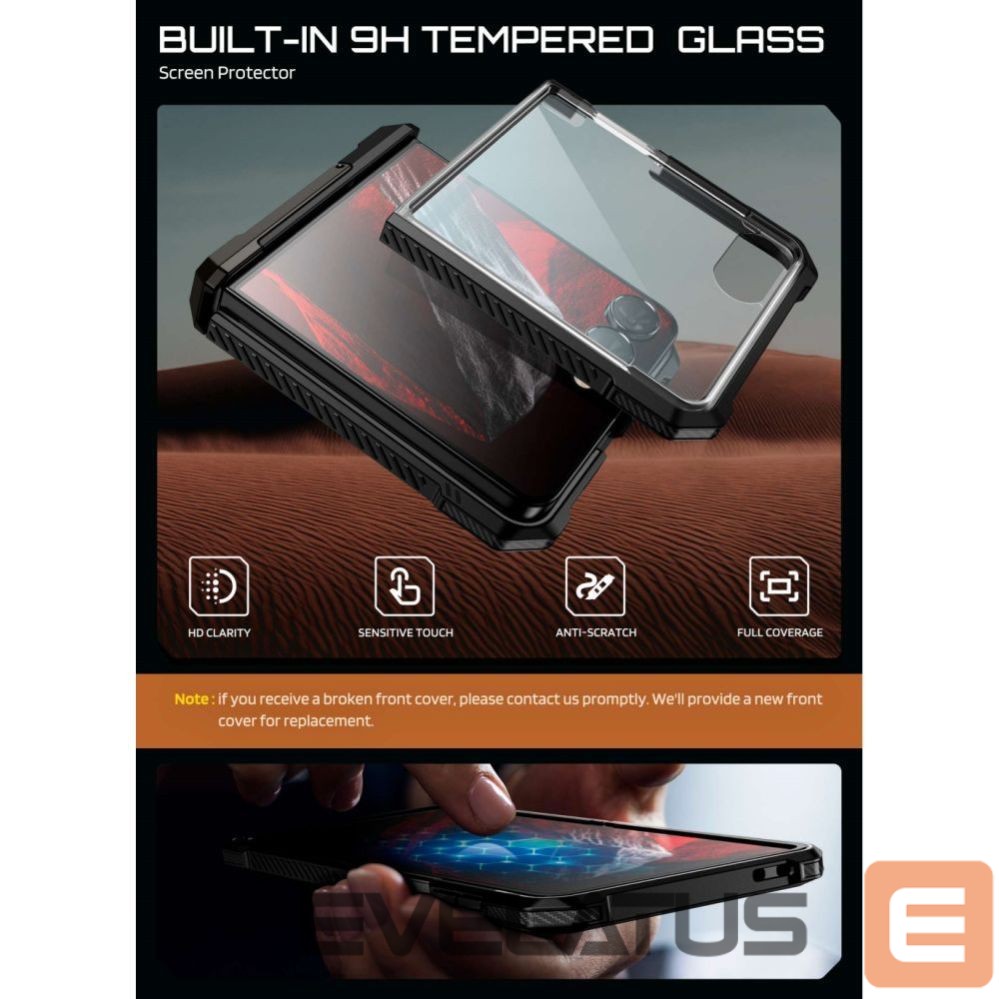 Muud kaubad Supcase Supcase UB Grip Mag MagSafe Case for Samsung Galaxy Z Flip 8 - Black