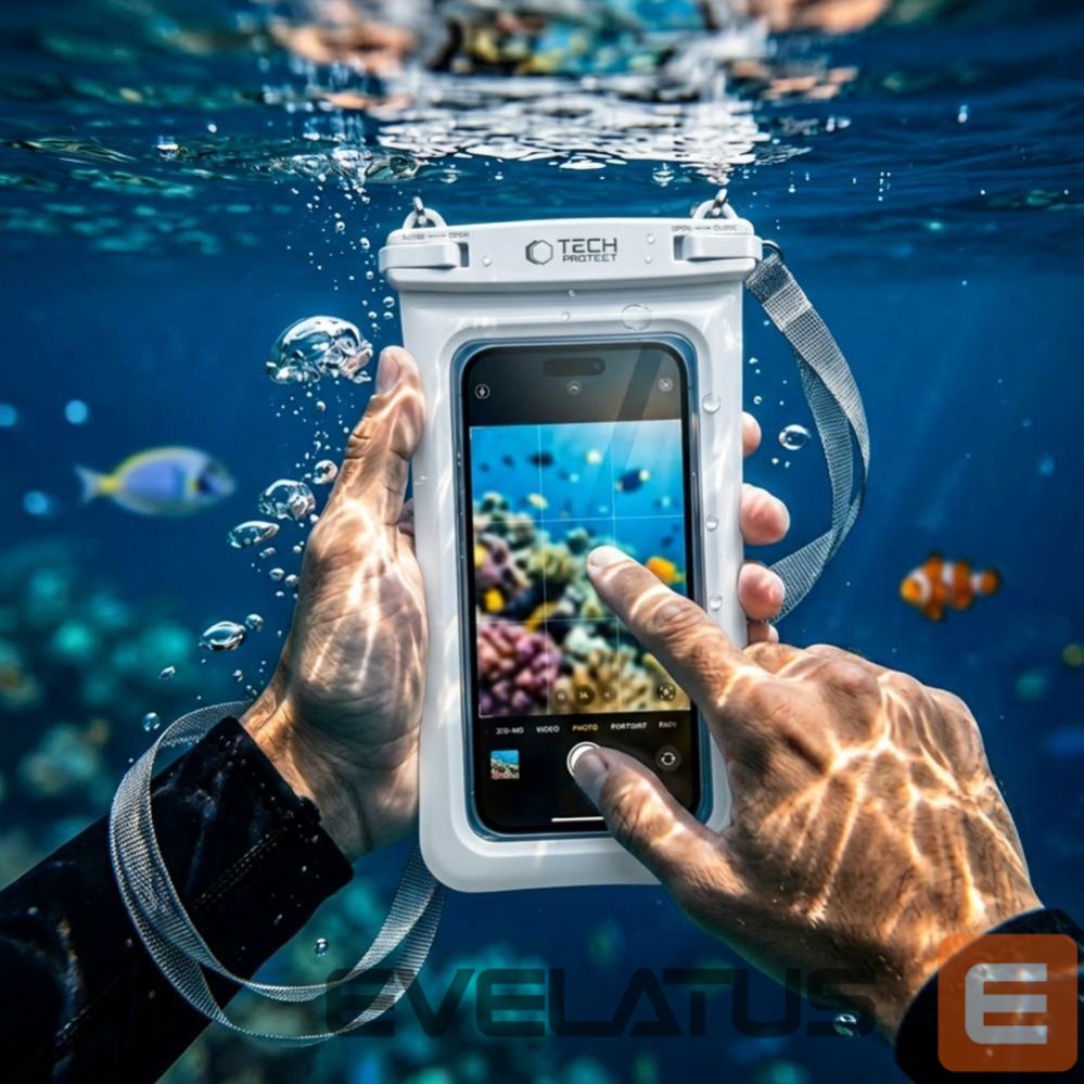 Muud kaubad Tech-Protect Tech-Protect UWC7 6.9" Waterproof Case - White