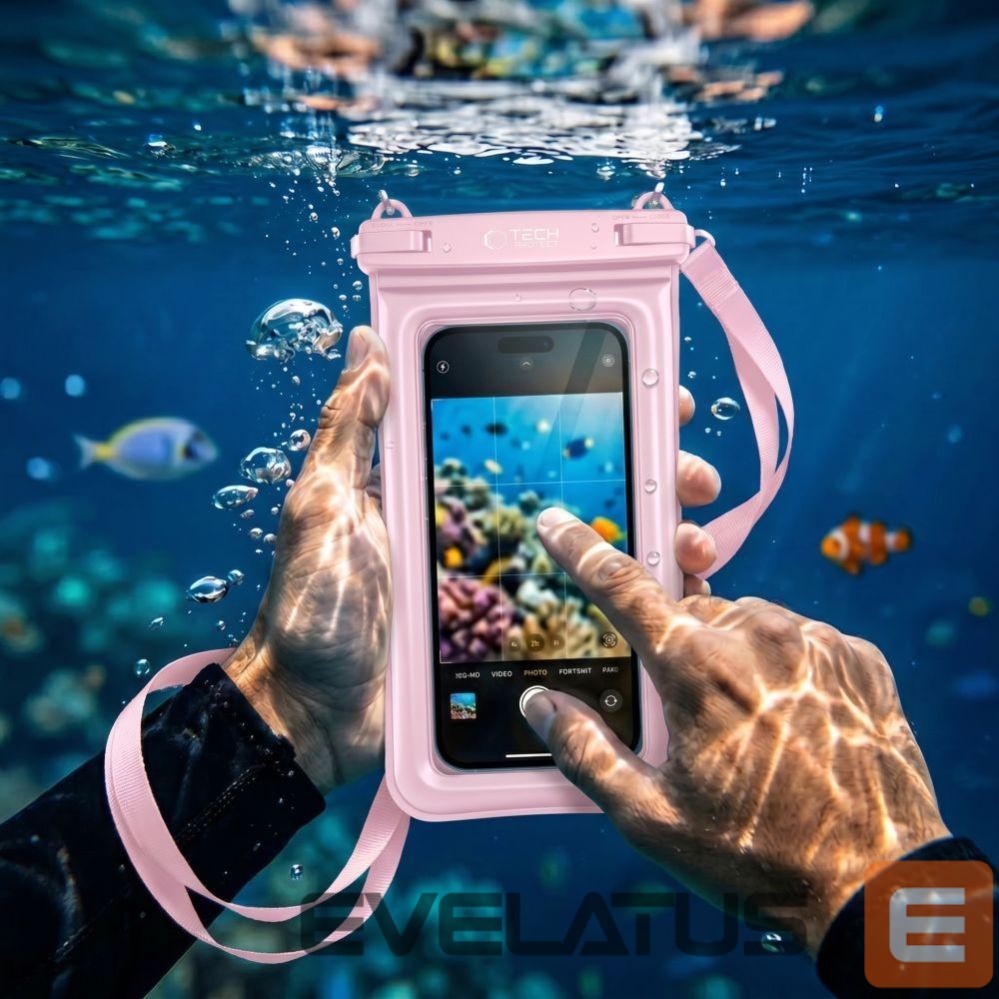 Muud kaubad Tech-Protect Tech-Protect UWC7 6.9" waterproof case - pink