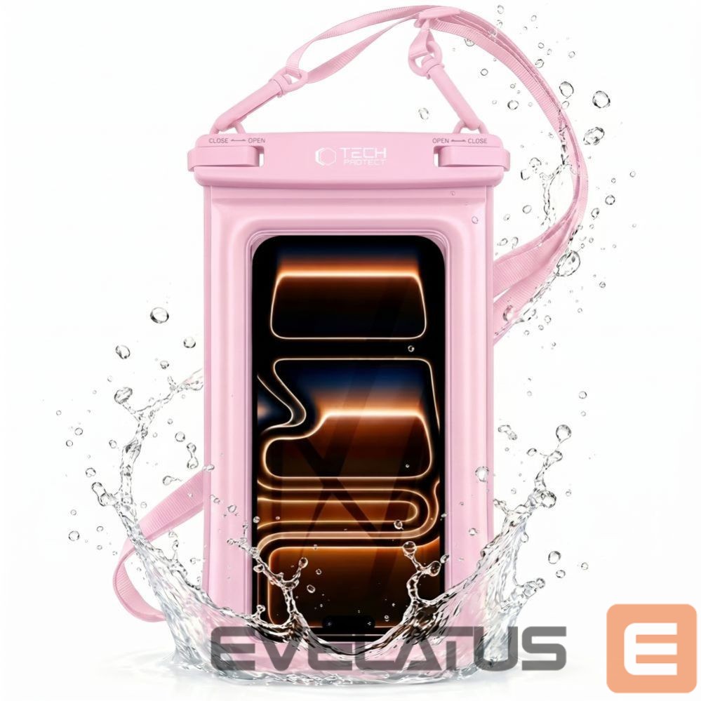 Muud kaubad Tech-Protect Tech-Protect UWC7 6.9" waterproof case - pink