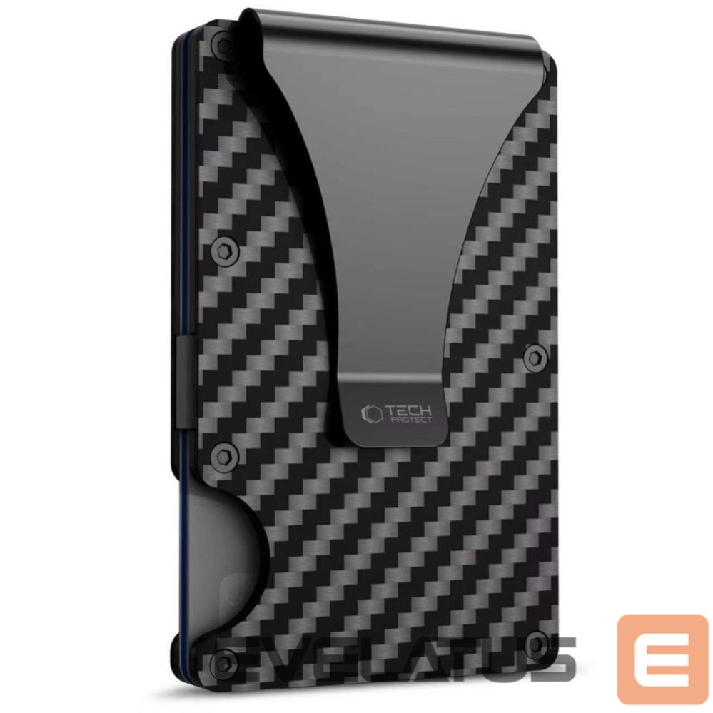 Muud kaubad Tech-Protect Tech-Protect Thorn RFID Carbon Wallet - Black