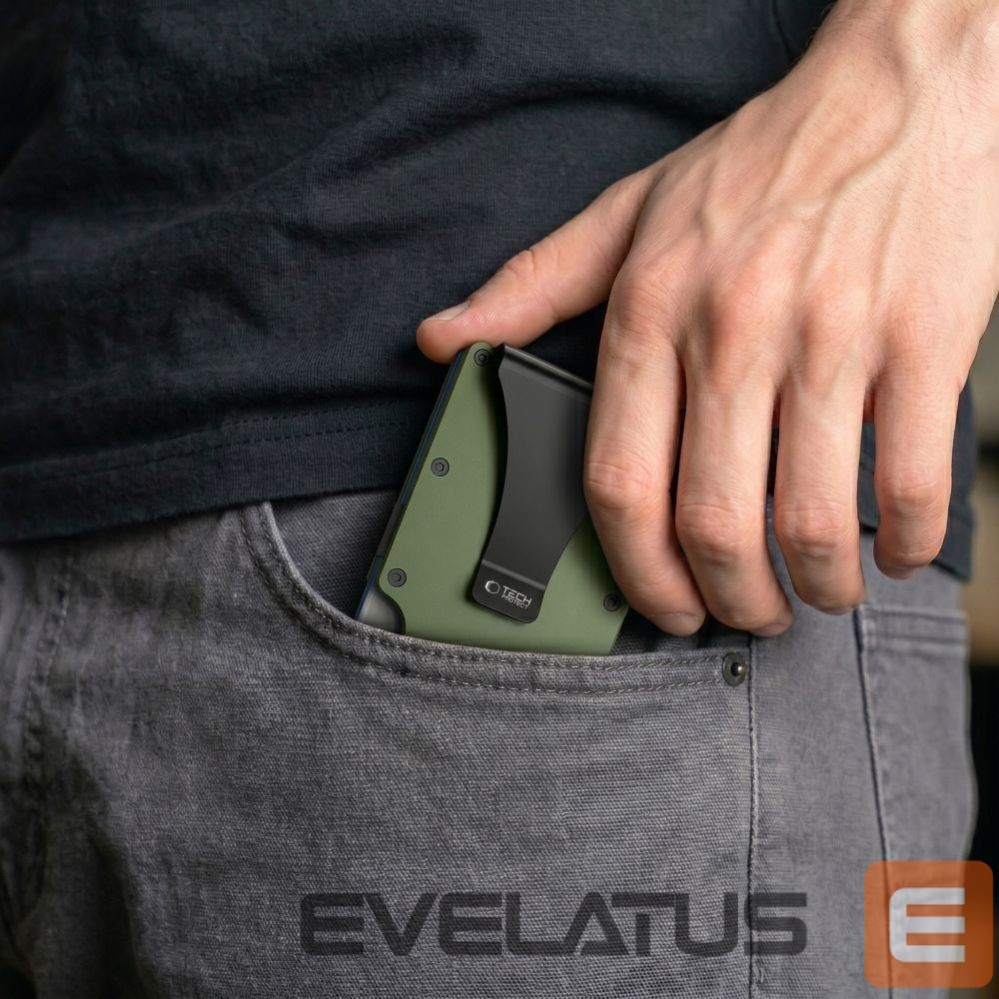 Muud kaubad Tech-Protect Tech-Protect Thorn RFID Wallet - Green