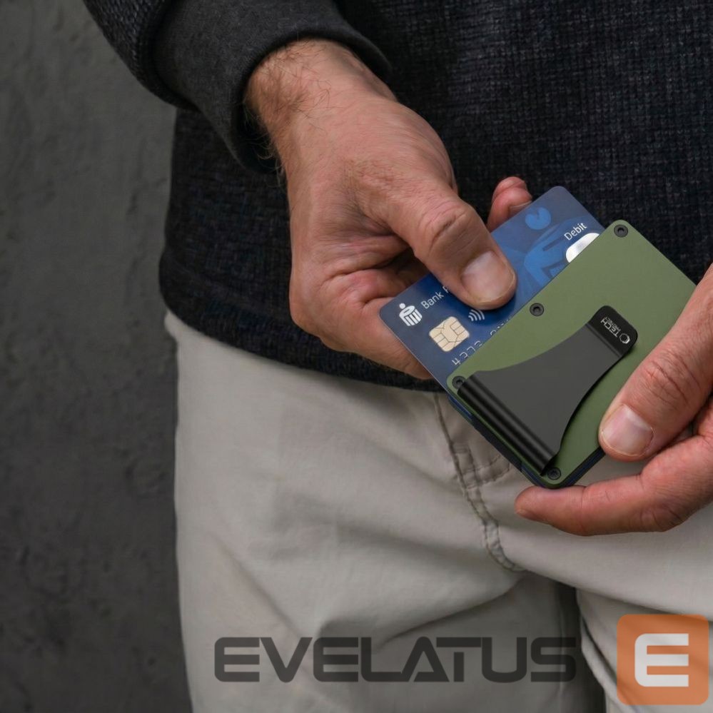 Muud kaubad Tech-Protect Tech-Protect Thorn RFID Wallet - Green