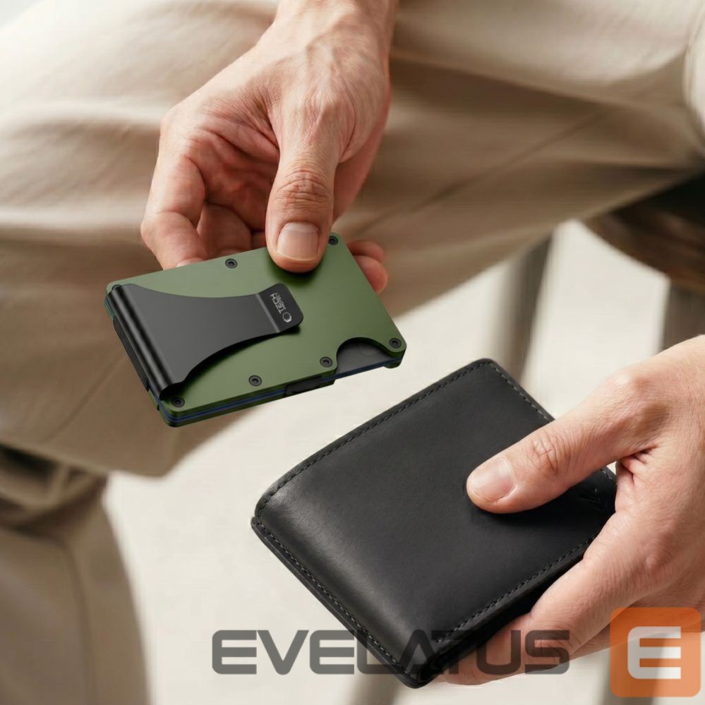 Muud kaubad Tech-Protect Tech-Protect Thorn RFID Wallet - Green
