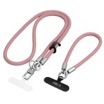 Muud kaubad Tech-Protect  Tech-Protect C10S Crossbody Phone Lanyard (114 cm) + Wrist Strap (31 cm) - Pink Titanium 