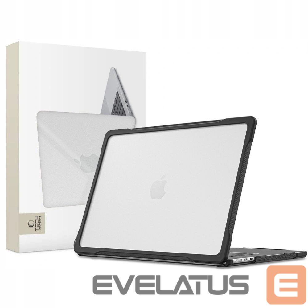 Muud kaubad Tech-Protect Tech-Protect Velar Case for MacBook Air 13" 2023 / 2024 / 2025 / 2026 - Transparent Black