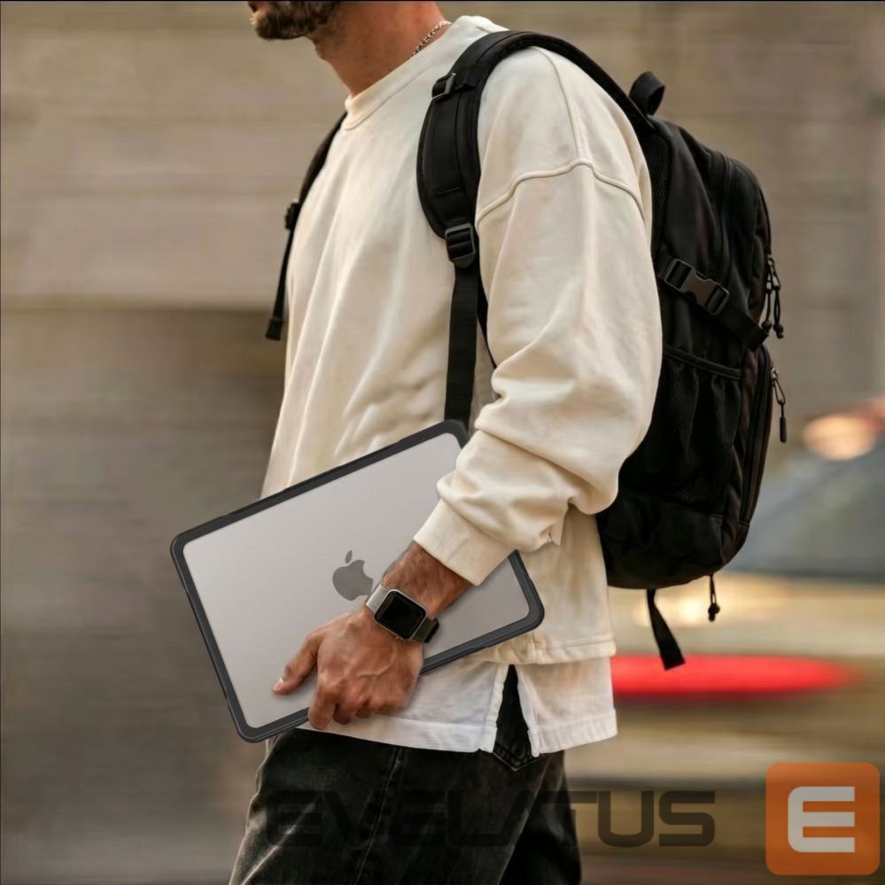 Muud kaubad Tech-Protect Tech-Protect Velar Case for MacBook Air 13" 2023 / 2024 / 2025 / 2026 - Transparent Black