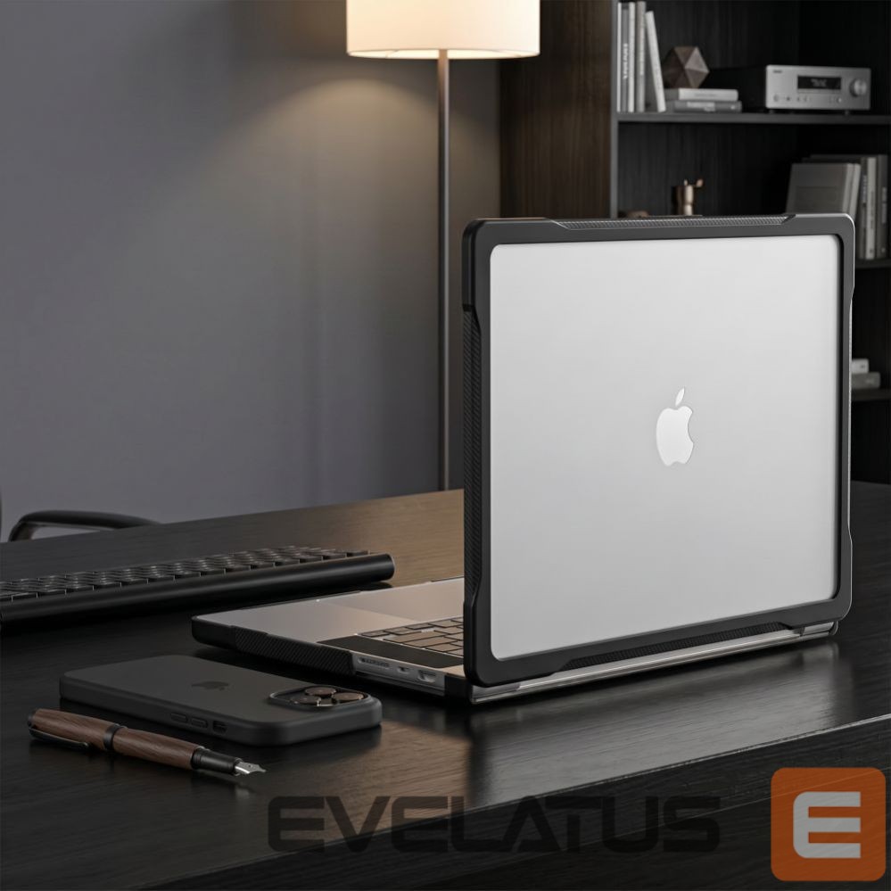Muud kaubad Tech-Protect Tech-Protect Velar Case for MacBook Pro 14" 2021 / 2023 / 2025 / 2026 - Transparent Black