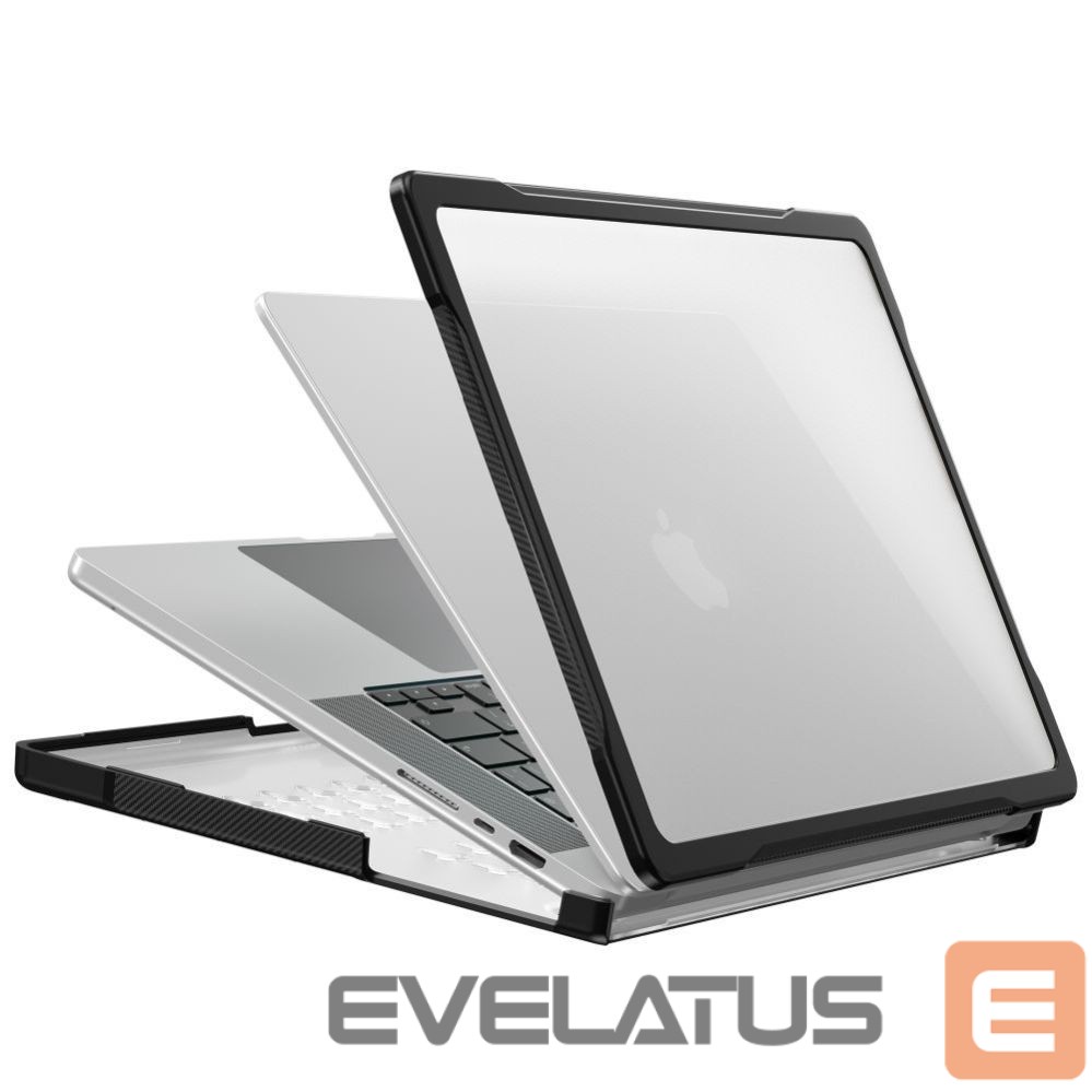 Muud kaubad Tech-Protect Tech-Protect Velar Case for MacBook Pro 14" 2021 / 2023 / 2025 / 2026 - Transparent Black