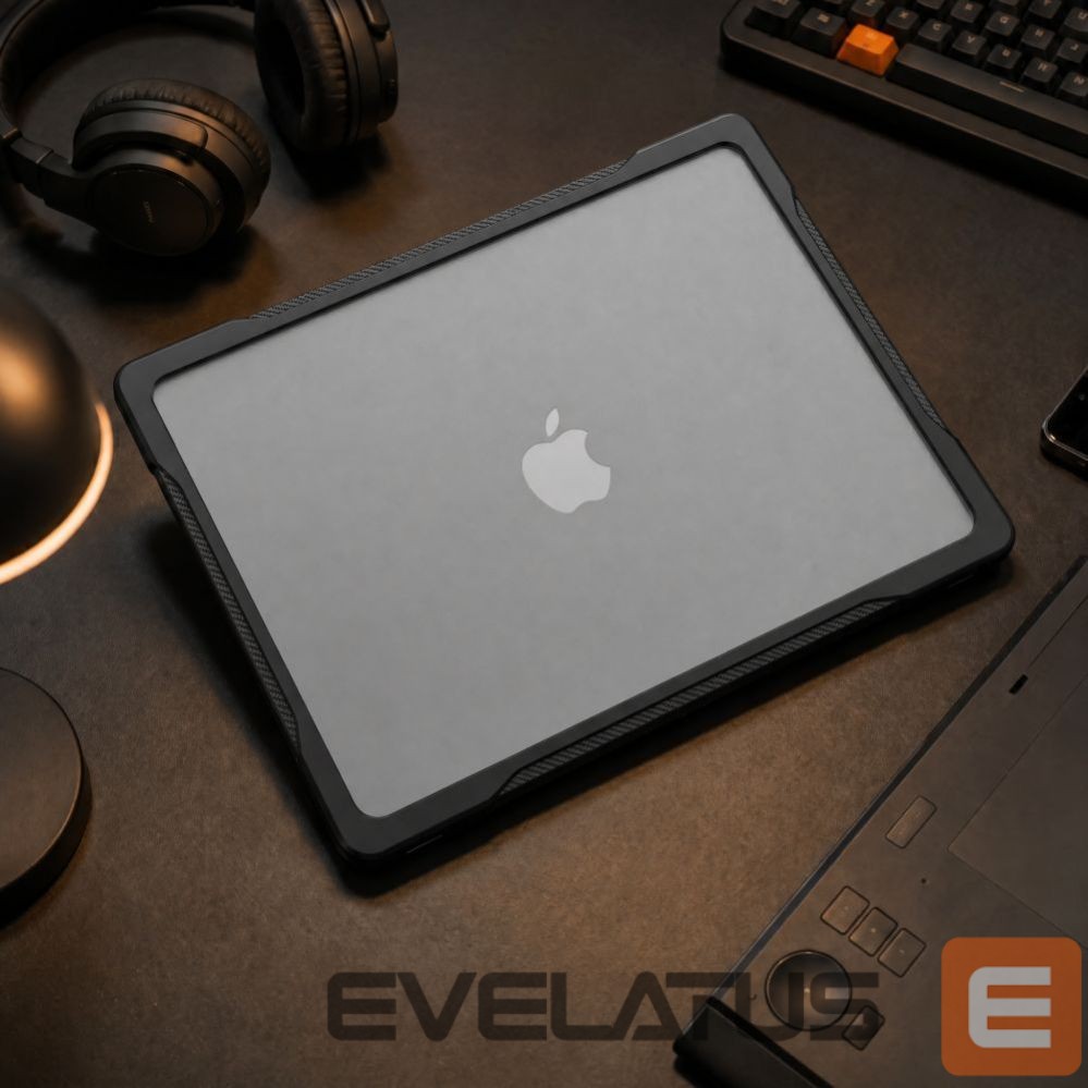 Muud kaubad Tech-Protect Tech-Protect Velar Case for MacBook Pro 14" 2021 / 2023 / 2025 / 2026 - Transparent Black