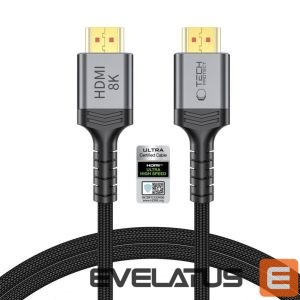 Muud kaubad Tech-Protect  Tech-Protect UltraBoost HDMI 2.1 4K 120HZ / 8K 60HZ cable 100 cm - black 