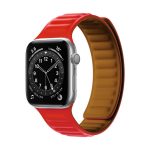 Tagakaaned Hurtel  Magnetic Strap Magnetic Strap Bracelet for Apple Watch 38/40mm - Red 