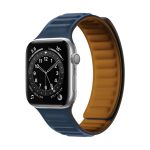 Tagakaaned Hurtel  Magnetic Strap Magnetic Strap Bracelet for Apple Watch 38/40mm - Blue 