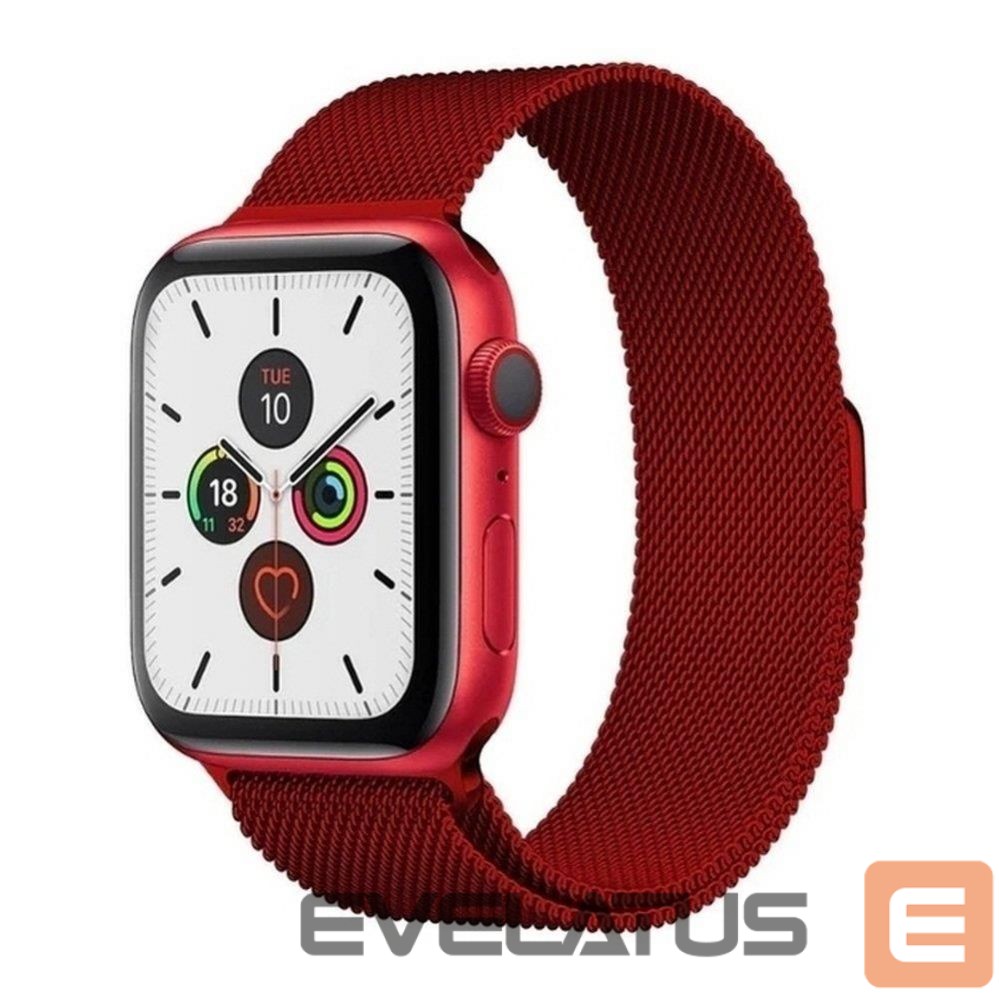 Tagakaaned Hurtel Magnetic Strap Apple Watch 38/40mm Magnetic Strap Apple Watch Bracelet - Red