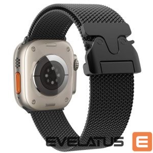 Rihm Hurtel  Titanium Milanese Loop Bracelet 42/44/45/46/49 mm - Black 